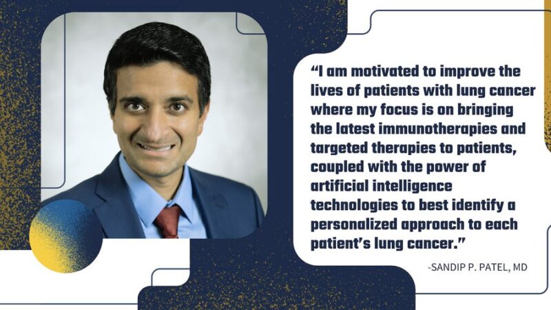 Sandip Patel touches on what motivates him and the impact he hopes his work makes