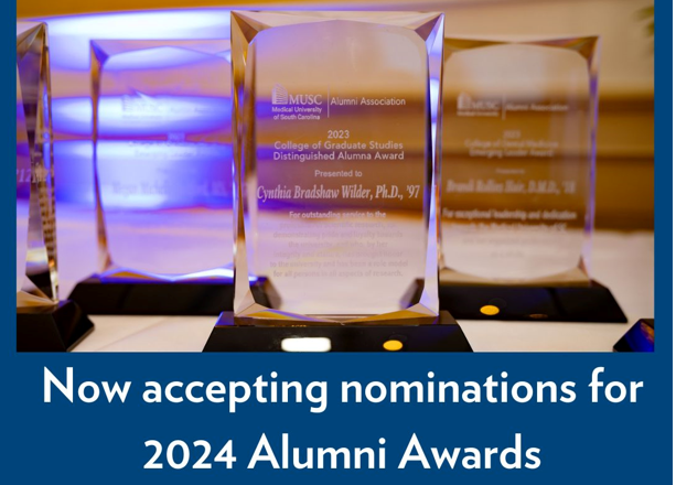 Nominations are open for MUSC 2024 Alumni Awards