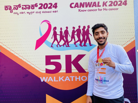 Burhan Kantawala: Thrilled to have completed ‘CanWalk’ Bangalore 2024!