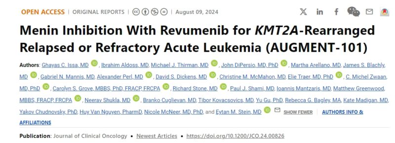 Joshua Zeidner: Highly impactful data for R/R AML and menin inhibitors