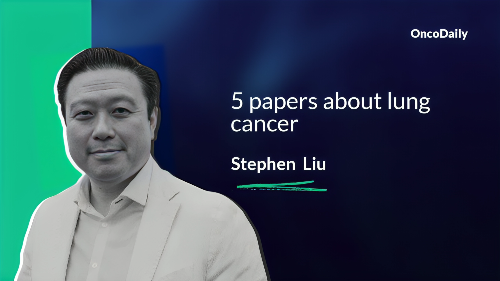 5 papers about lung cancer suggested by Stephen Liu