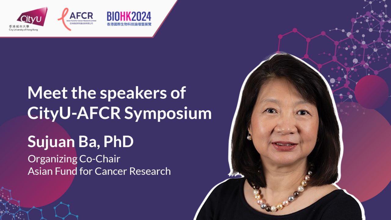 Meet the speakers of CityU - AFCR Symposium - OncoDaily