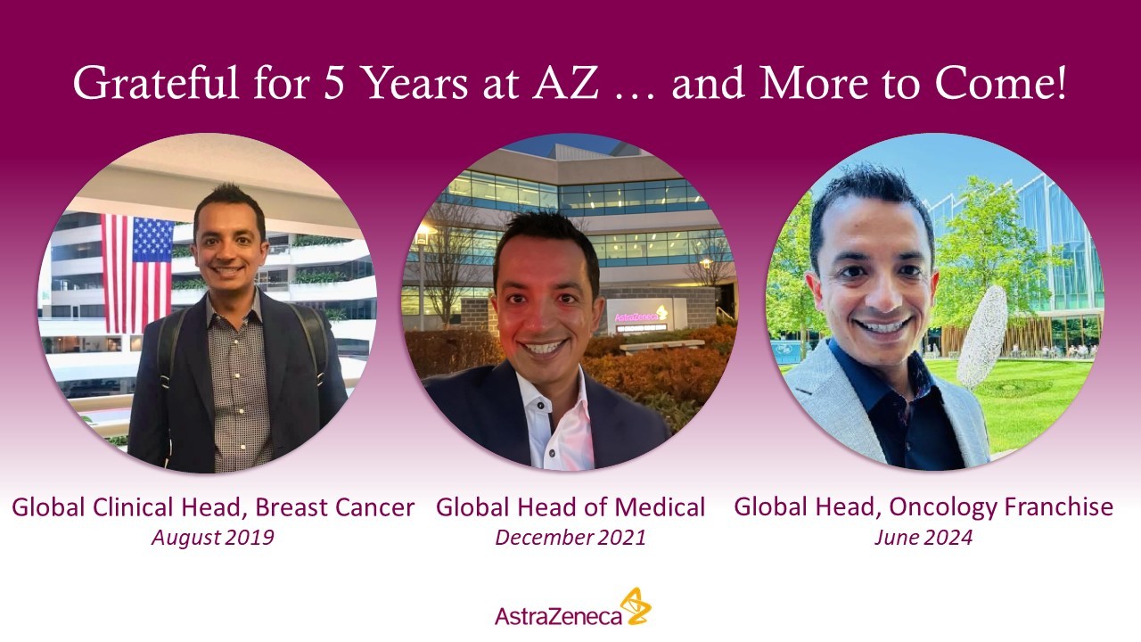 Sunil Verma celebrates 5 years at AstraZeneca