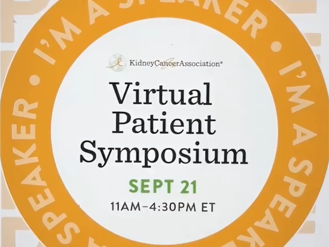 Katy Beckermann: Kidney Cancer Association’s Virtual Patient Symposium