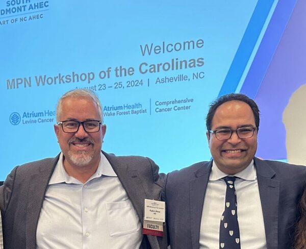 Naveen Pemmaraju: Proud to have Co-Chaired the inaugural MPN WorkshopNC24 with Ruben Mesa