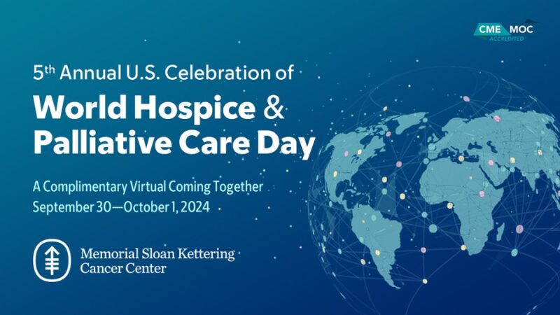 Billy Rosa: 5th Annual U.S. Celebration of World Hospice and Palliative Care Day