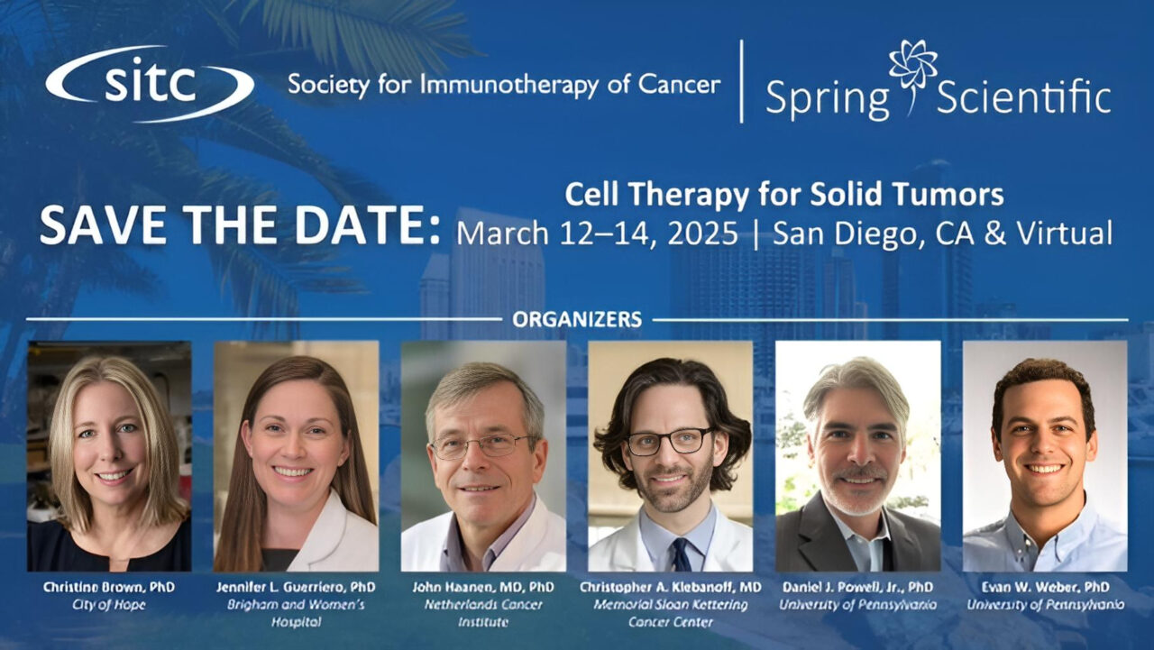The 2025 SITC Spring Scientific on Cell Therapy for Solid Tumors