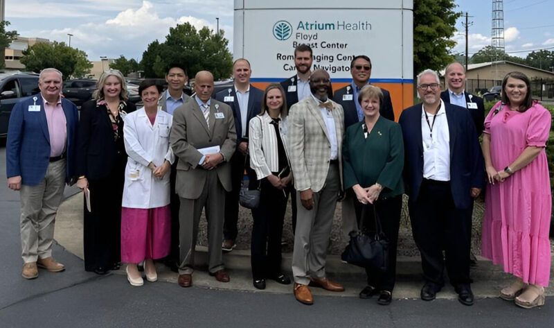 Ruben Mesa: Excited to visit the newest members to our Advocate Health Cancer Team