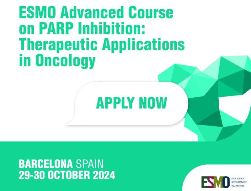 Submit your application to ESMO Advanced Course on PARP Inhibition