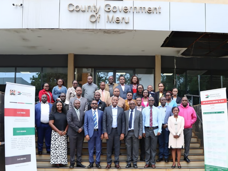 Elias Melly: Led a team from the National Cancer Institute of Kenya in a fact-finding mission in Meru County