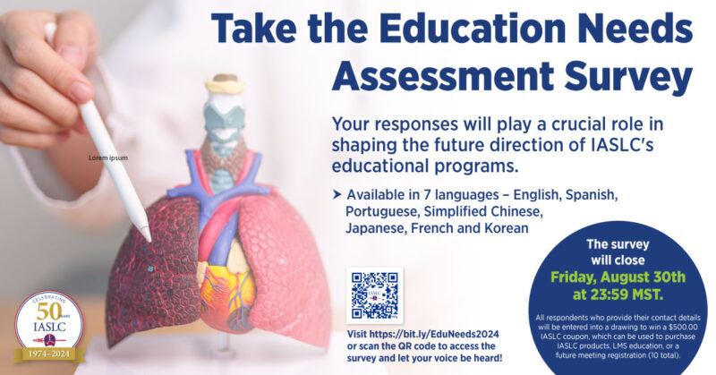 Educational Needs Assessment Survey by IASLC