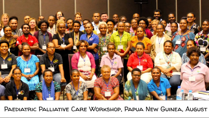Michael Sullivan: The first workshop on paediatric palliative care in Papua New Guinea