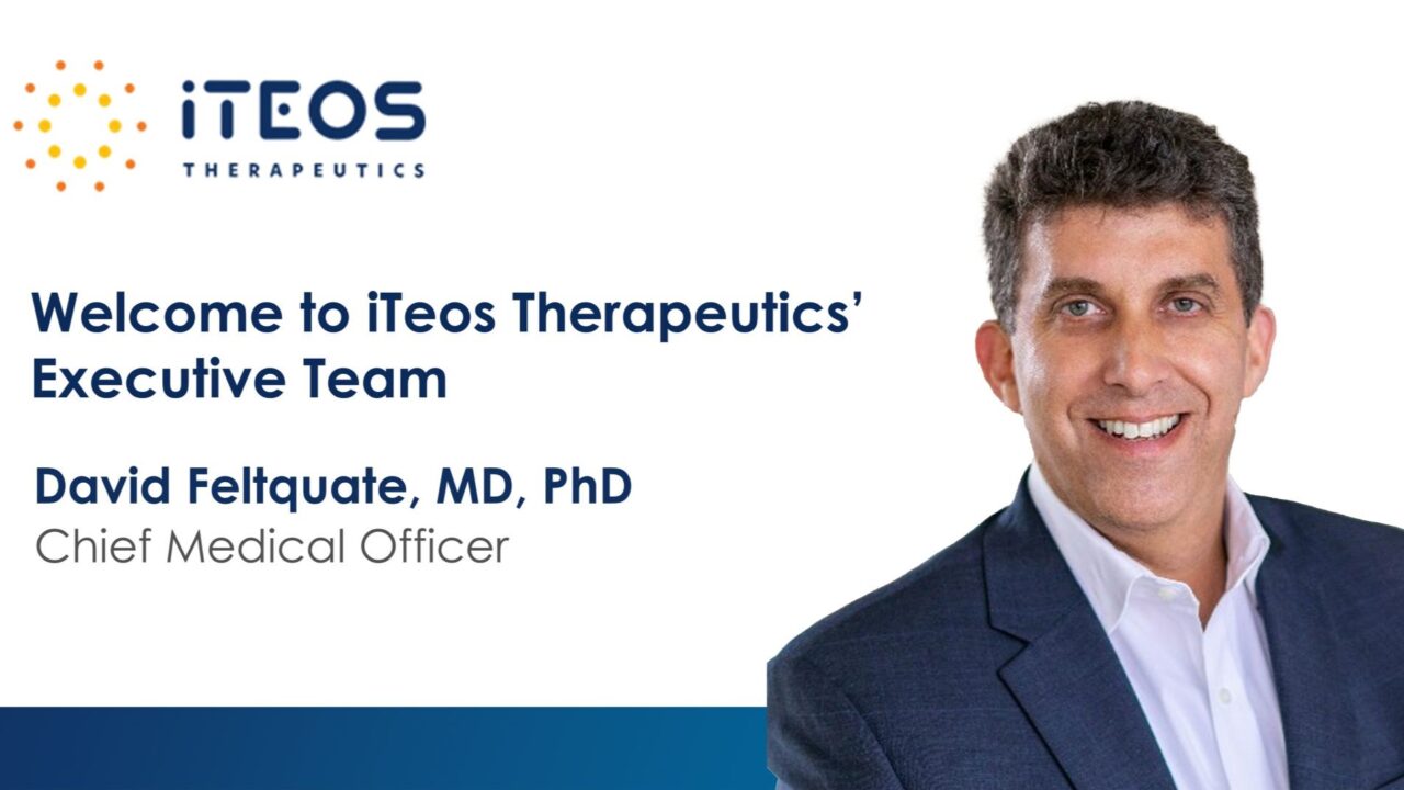 David Feltquate joins iTeos as Chief Medical Officer
