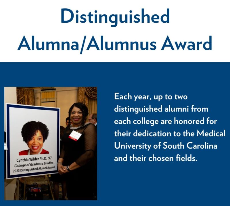 Nominations are open for MUSC 2024 Alumni Awards