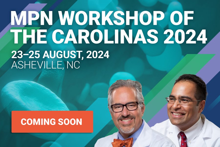 Thrilled to be attending the 1st MPN Workshop of the Carolinas – VJHemOnc