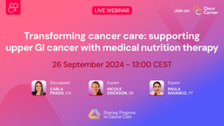 Supporting upper GI cancer with medical nutrition therapy - SPCC ...