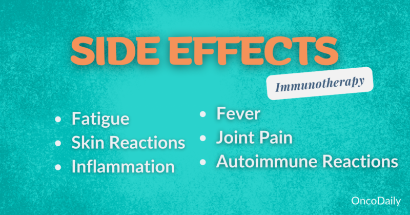 Immunotherapy Vs Chemotherapy: Immunotherapy Side Effects