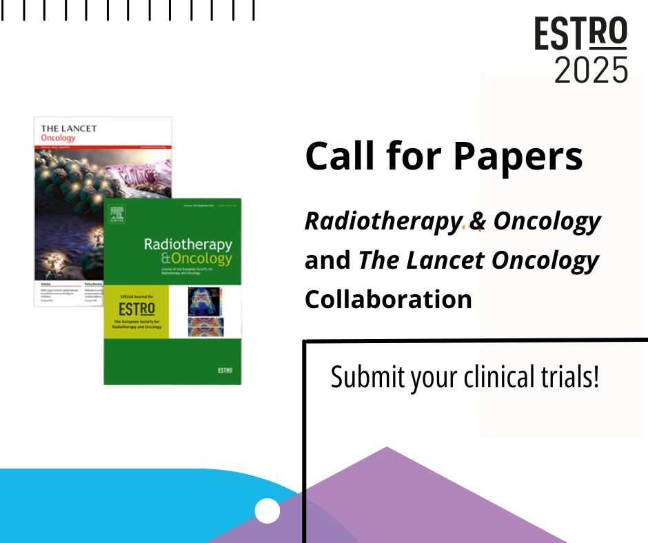 Submit your clinical trials – ESTRO