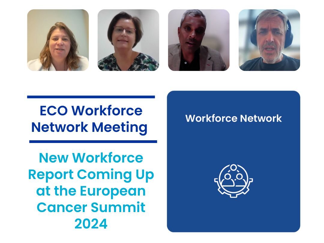 The ECO Workforce Network met on Friday and discussed key insights from the Cancer Workforce Survey