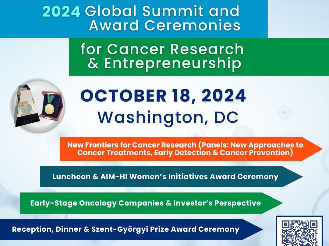 2024 Global Summit to recognize oncology innovators and groundbreaking work – AIM-HI Accelerator Fund