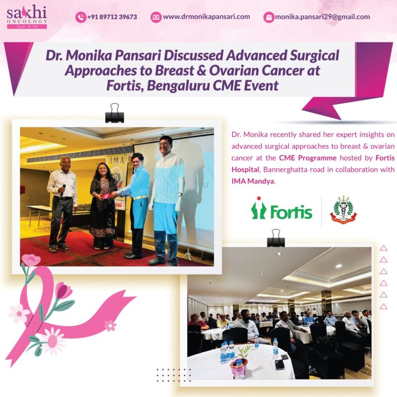 Monika Pansari: Empowering women with advanced surgical approaches to breast & ovarian cancer