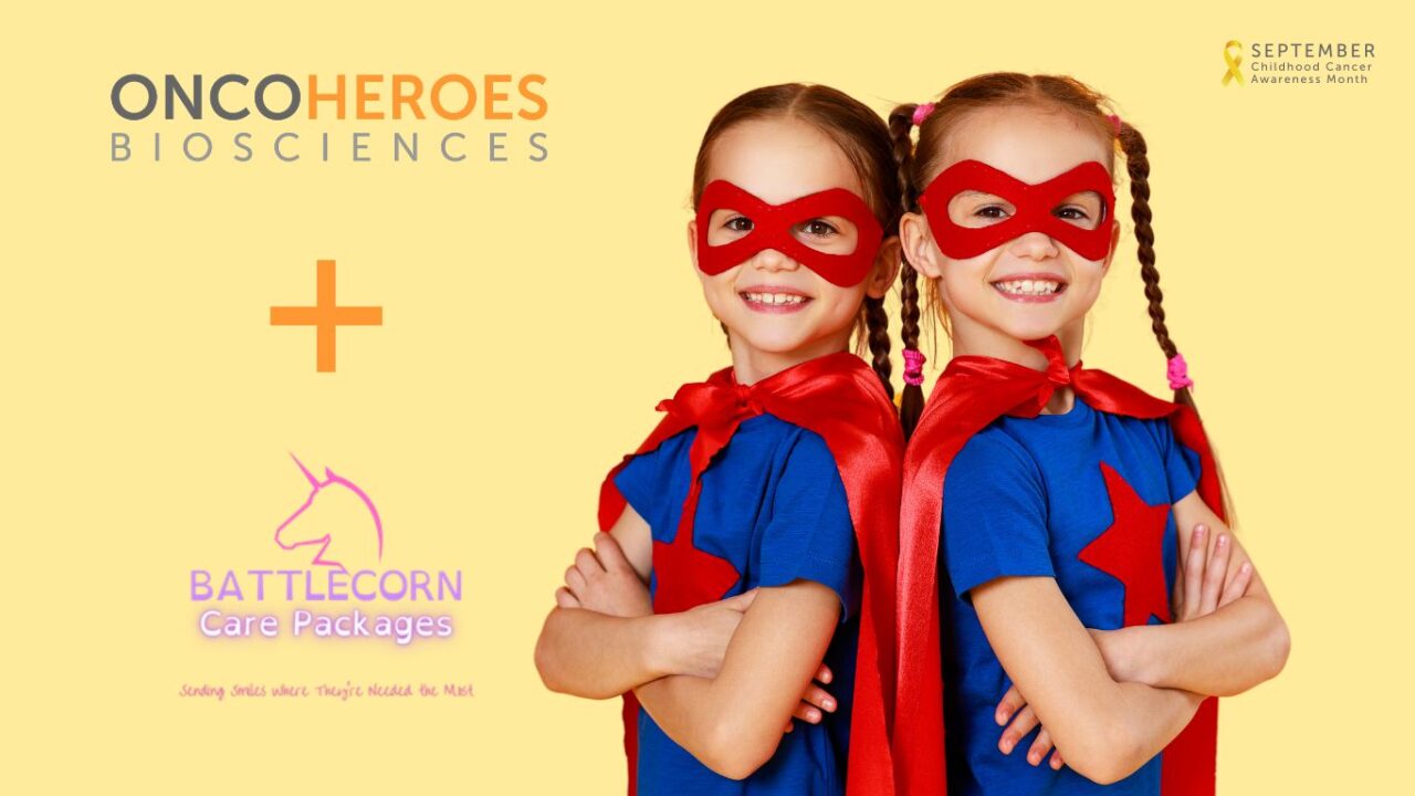 Celebrating BattleCorn Care Packages gala and pediatric cancer research – Oncoheroes Biosciences