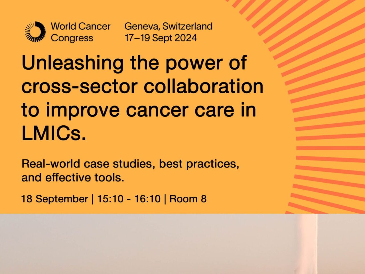 Stephanie Shahini: Unleashing the Power of Cross-Sector Collaboration at World Cancer Congress 2024