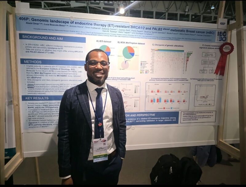 Olubukola Ayodele: Addressing the mechanism of Endocrine Resistance in HR+ metastatic breast cancer patients at ESMO 2024