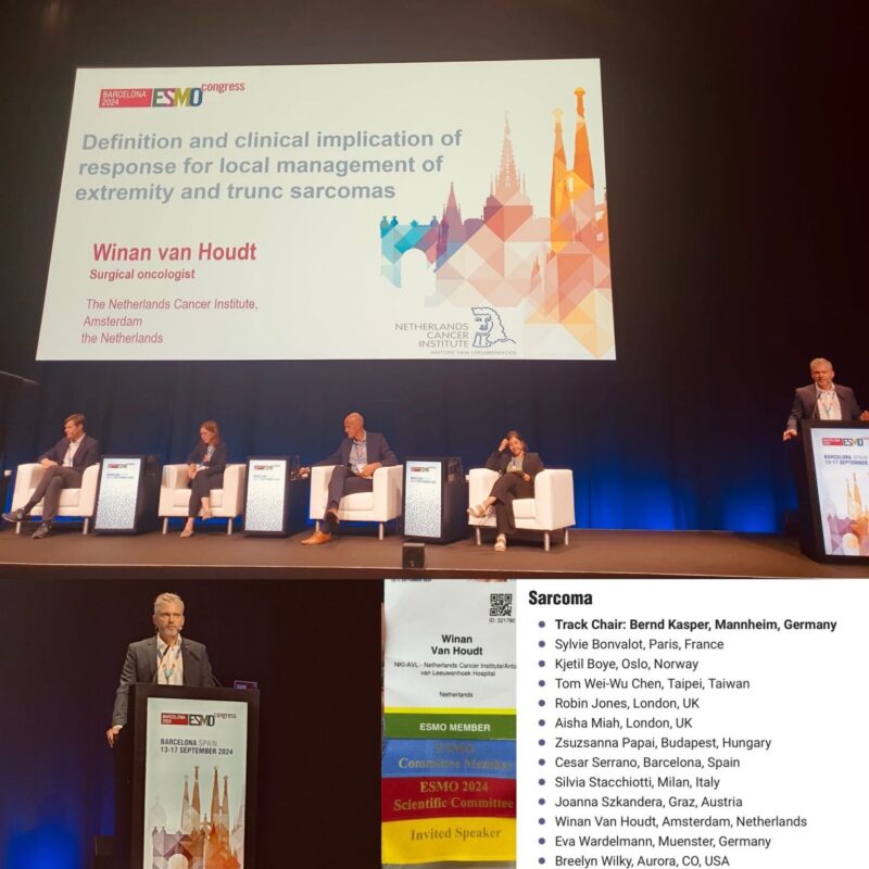 Winan van Houdt: ESMO24 Barcelona is almost over