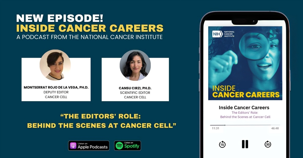 Oliver Bogler: Exploring scientific publishing as a career path for cancer scientists Montserrat Rojo de la Vega and Cansu Cirzi