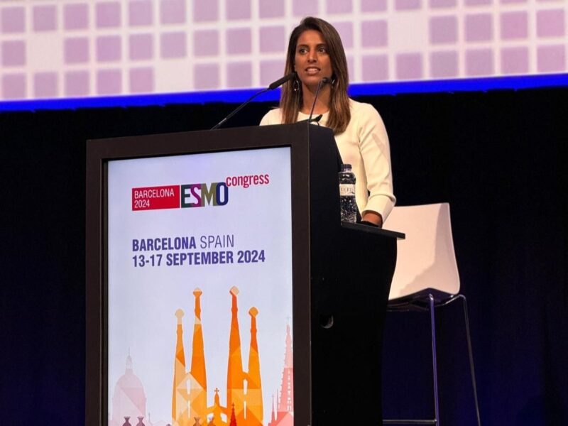 Jarushka Naidoo: Delighted to present the findings of the LECOMTE-PACIFIC study at ESMO24 Congress