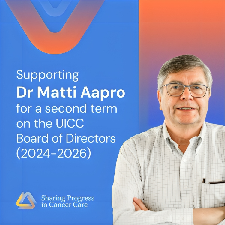 Matti Aapro has been selected as a candidate for a second term on the UICC’s Board of Directors – SPCC