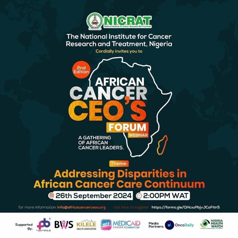 Zainab Shinkafi-Bagudu: 2nd African Cancer CEOs Forum happening this Thursday!