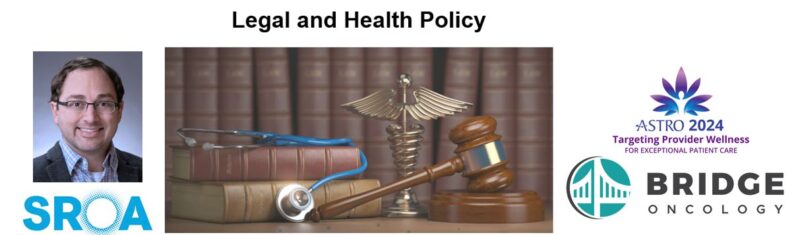 Jordan Johnson will present on Legal and Health Policy at ASTRO