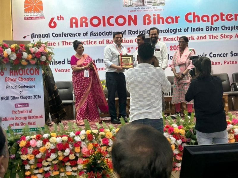 Abhishek Shankar: Annual Congress of Association of Radiation Oncologists of India