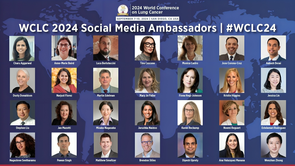 WCLC24 Social Media Ambassadors