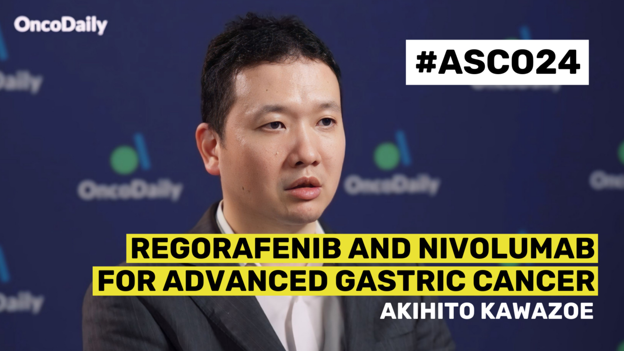 ASCO24 Updates: Dr. Akihito Kawazoe on Regorafenib and Nivolumab for Advanced Gastric Cancer