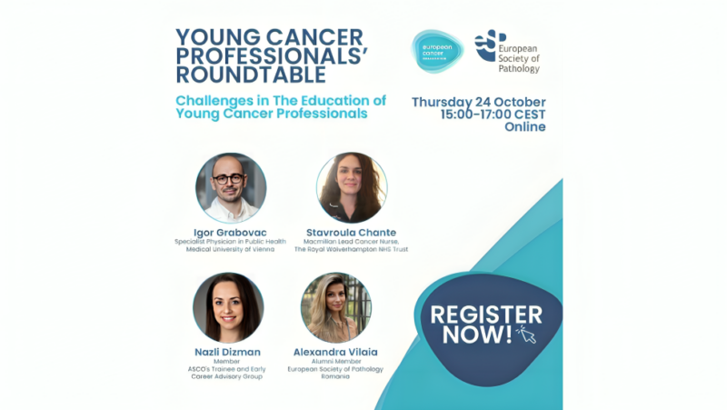 Secure your spot at the Young Cancer Professionals Roundtable on 24 October – European Cancer Organisation