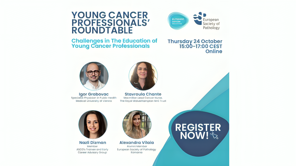 Secure your spot at the Young Cancer Professionals Roundtable on 24 October – European Cancer Organisation