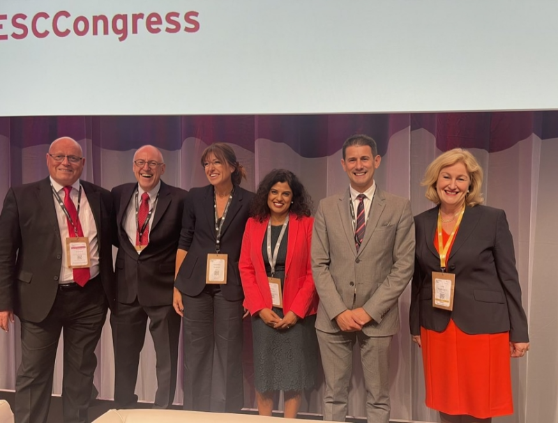 Susana Banerjee: Honoured to co-chair joint ESC/ESMO session at ESCCongress2024