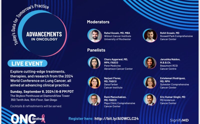 Rami Manochakian: Educational event during WCLC24 on latest advancements in lung cancer