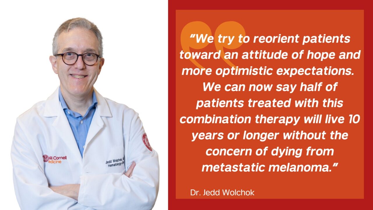 New hope for metastatic melanoma patients – Weill Cornell Medicine Meyer Cancer