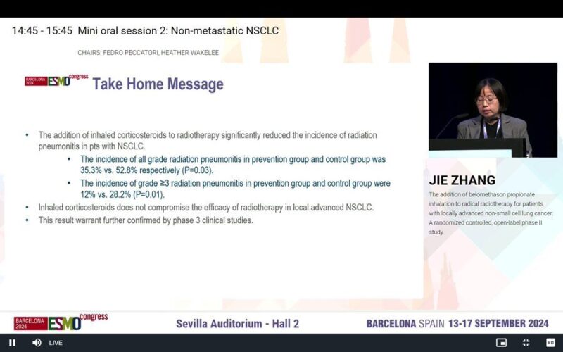 Paolo Tarantino: Steroids are the mainstay for treating ADC-induced ILD