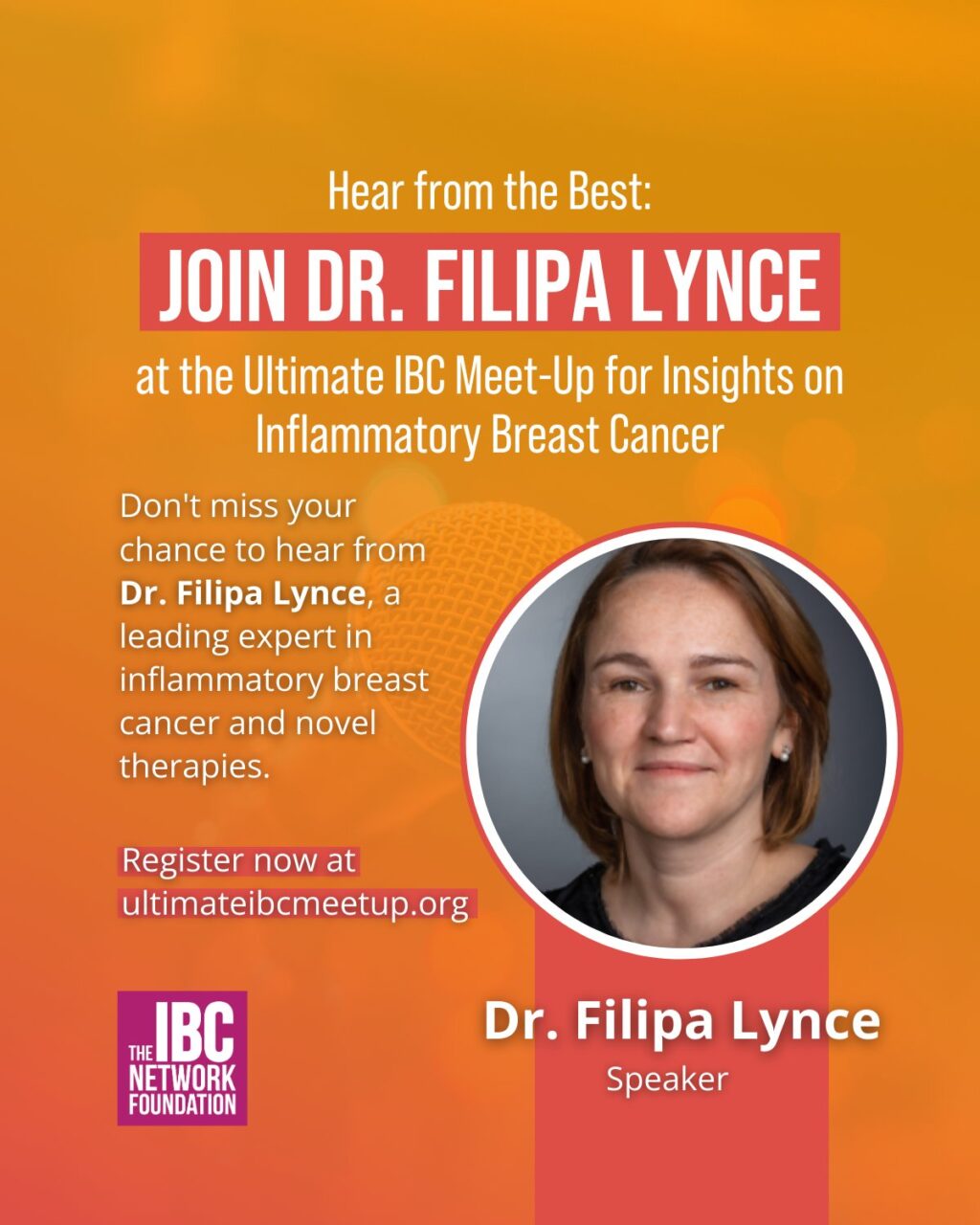 Honored to have Dr. Filipa Lynce sharing her insights – The IBC Network Foundation