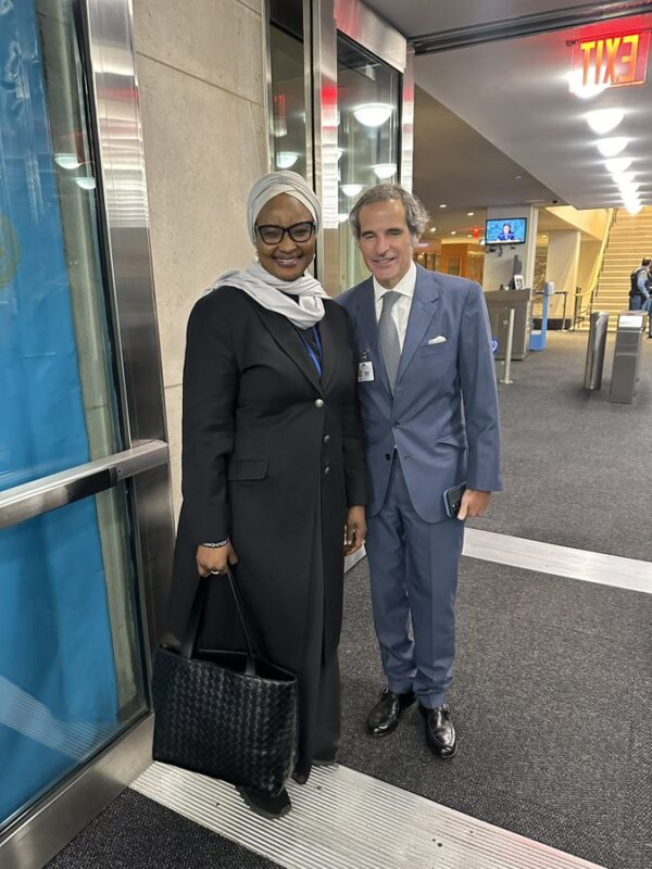 Zainab Shinkafi-Bagudu: Rafael Grossi’s commitment to advancing cancer treatment in LMICs through Rays of Hope