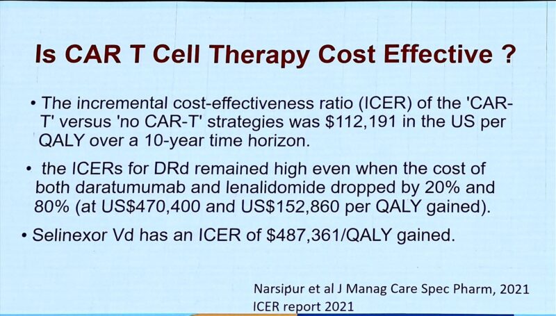 Vincent Rajkumar: Myeloma treatments increase lifespan, but are expensive