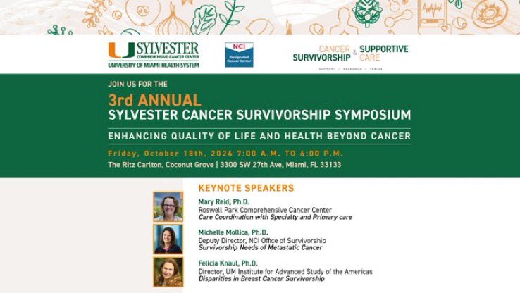 Estela Rodriguez: 3rd Annual Sylvester Cancer Survivorship Symposium