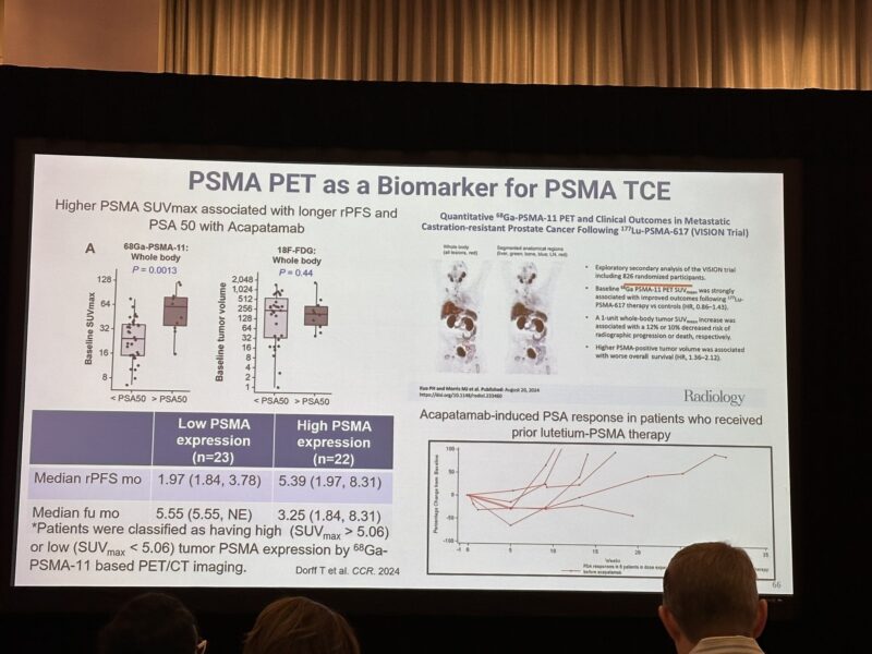 Karine Tawagi: Prostate CA panel at Uromigos on radioligands and future T cell engagers