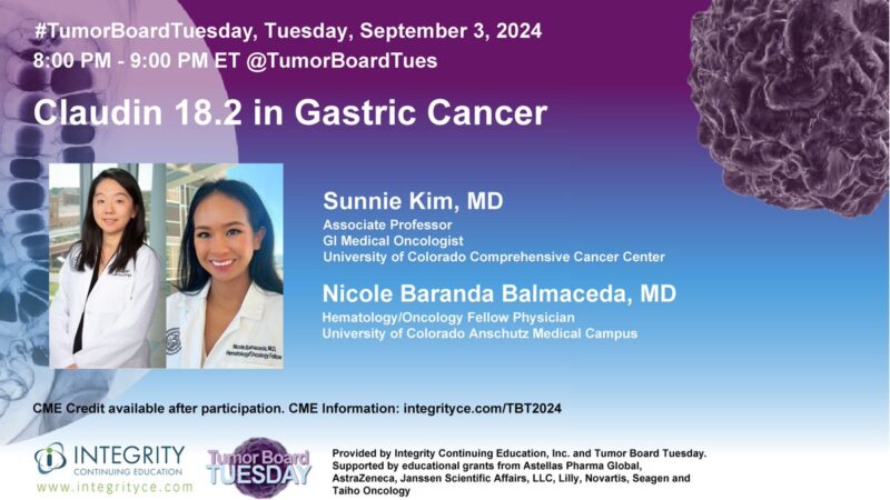 Nicole Baranda Balmaceda: Fun discussion on CLDN18.2 in gastric cancer