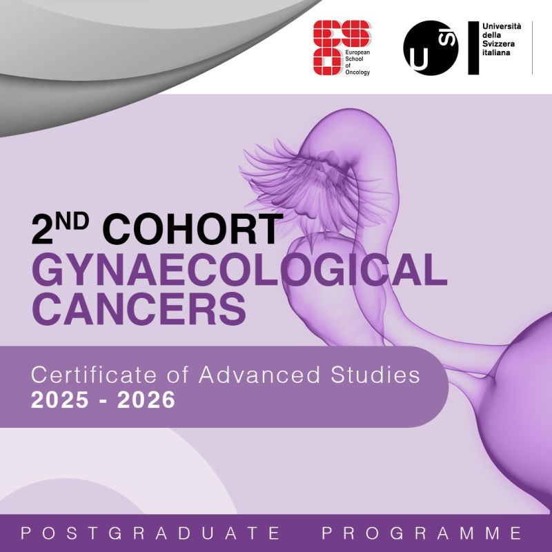 The second Cohort of the Certificate of Advanced Studies in Gynaecological Cancers has been launched